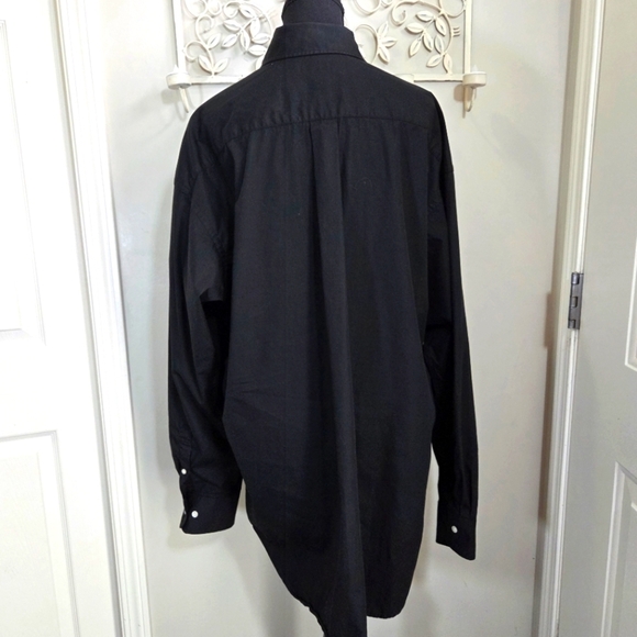 Banana Republic Men's Black Button-Up Shirt Size XL - Picture 2 of 3